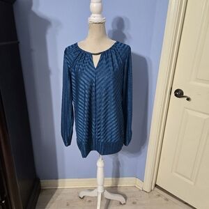 Apt.9 Large Womens Teal Blouse